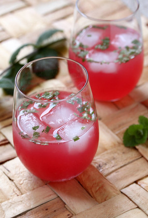 Strawberry Melon Agua Fresca