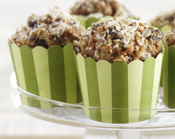 Coconut-Carrot Morning Glory Muffins