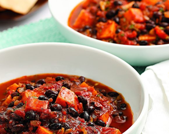 Sweet Potato & Black Bean Chili