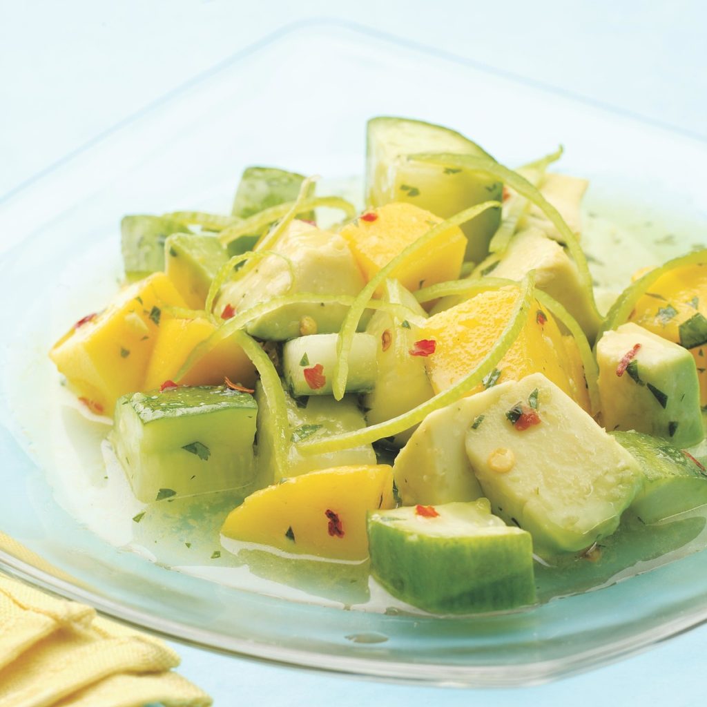 Tropical Cucumber Salad