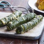 Garlic-Parmesan Hasselback Zucchini