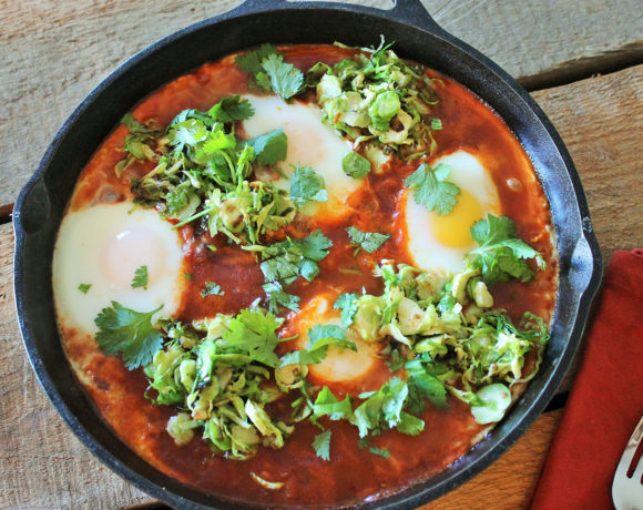 Shakshuka with Brussels Sprouts