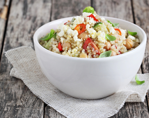 tomato basil quinoa