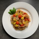 Chicken and Pasta with Basil Walnut Pesto_62653.1