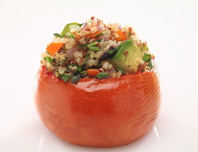 Quinoa Stuffed Tomato