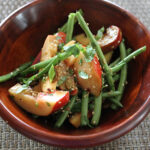 Nectarine and Green Bean Thai Salad