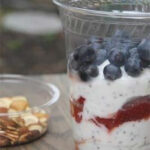 red white blue parfait