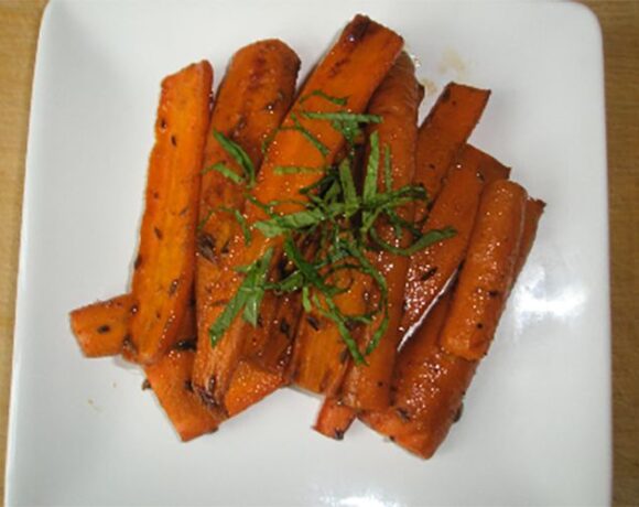 Roasted Carrots with Cumin and Cilantro