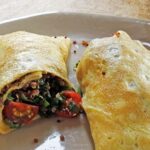 Quinoa, Vegetable, Egg Wrap "Burrito"