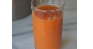 Carrot and Apple Ginger Smoothie