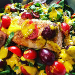 Sorghum and Lentil Power Bowl with Seared Salmon