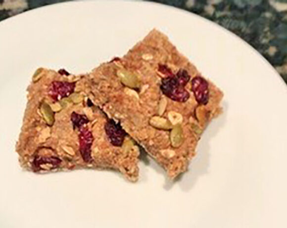 Oatmeal Almond Cranberry Bars