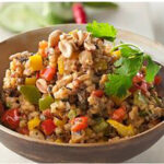 Thai Sorghum Pilaf with Peanuts